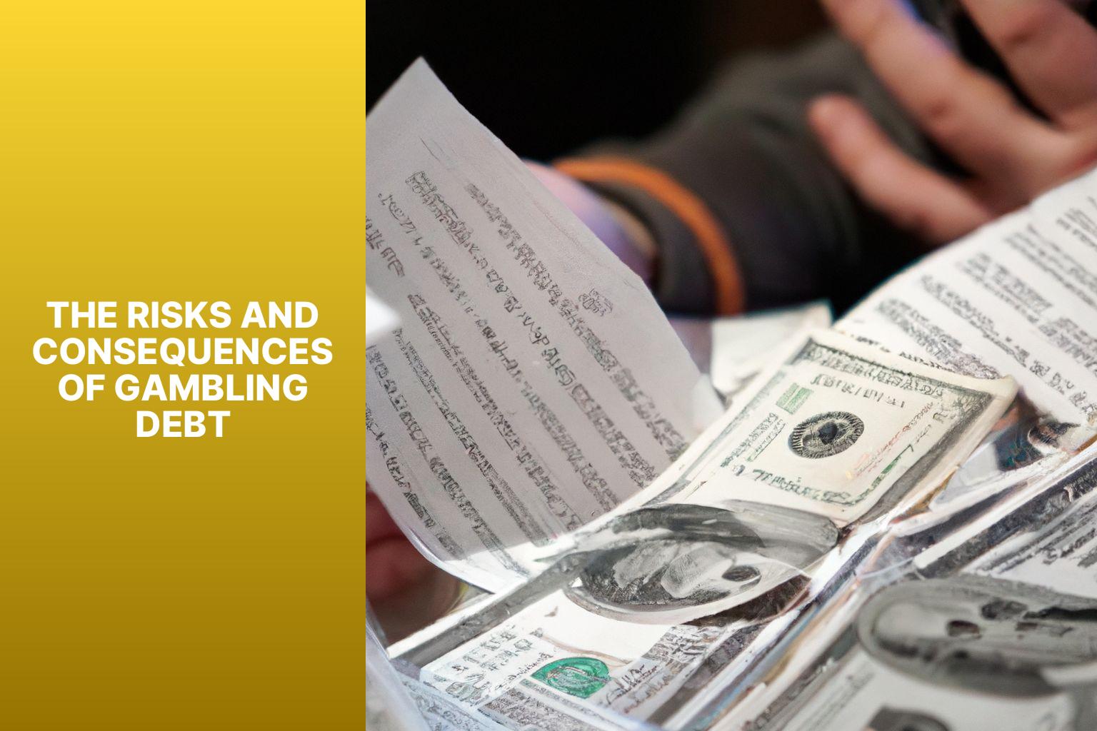 The Risks and Consequences of Gambling Debt - Gambling Debt Relief 