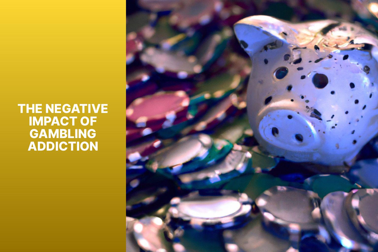 The Negative Impact of Gambling Addiction - How to Stop Gambling and save Money