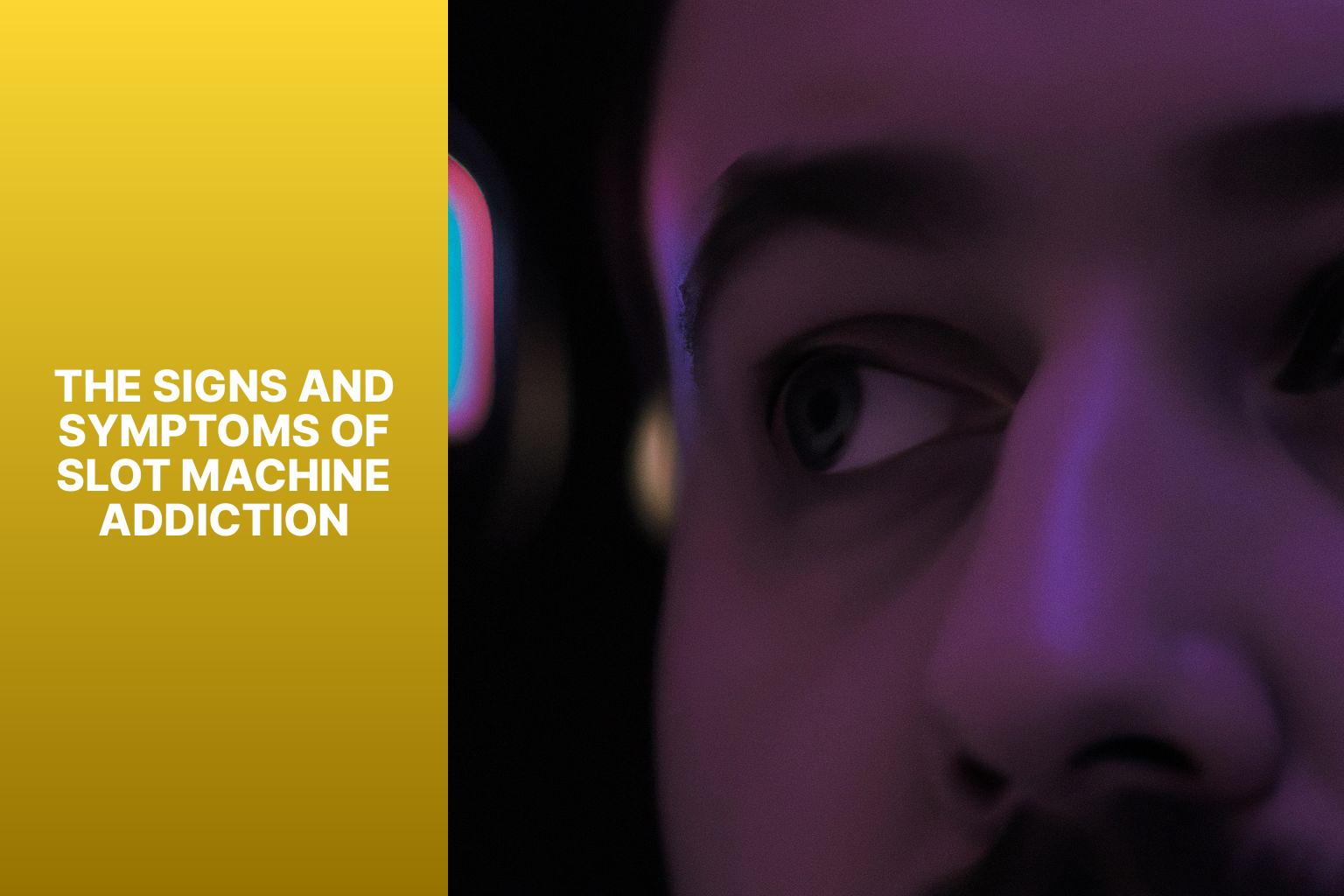 The Signs and Symptoms of Slot Machine Addiction - Slot Machine Addiction 